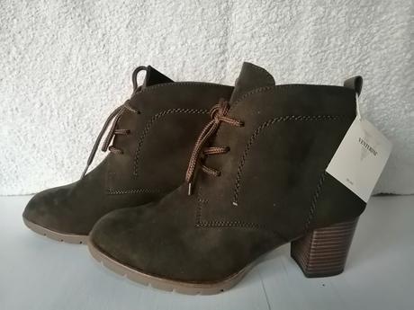 Tmavozelené topánky - veľkosť 38, 38