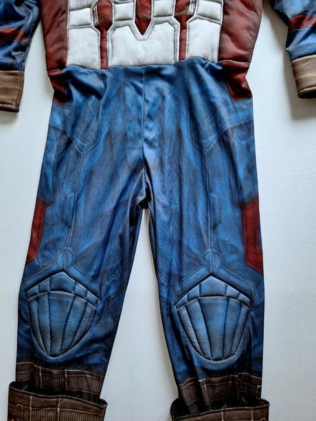 Kapitán amerika-civil war deluxe kostým veľ. l,