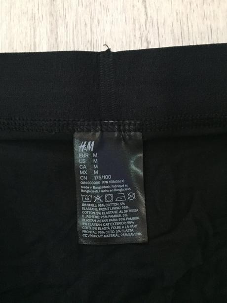 Panske boxerky m, 3ks, h&m,m