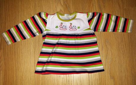 Mikina s tričkom, dievčenská, veľ.86, 86