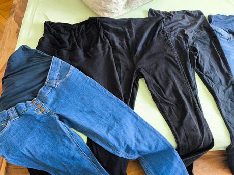 Tehotenské rifle, bonprix,42