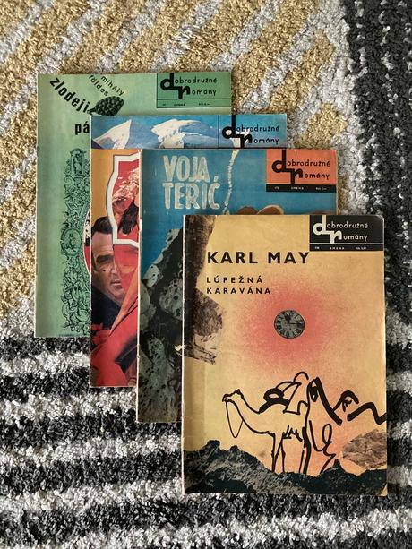 Dobrodružné romány 70te roky, 