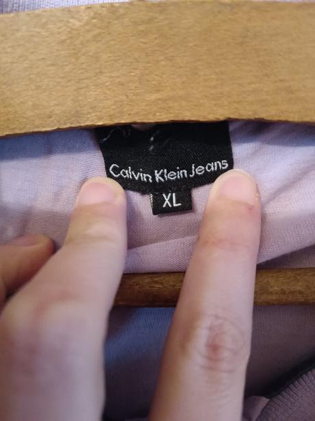 Svetlofialová pánska polo košeľa, calvin klein,xl