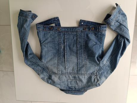 Dámska riflova bunda ac, s