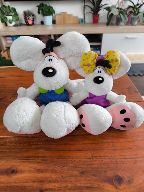 Plyšová didlina- párik,