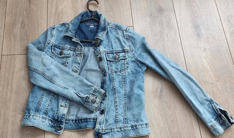 Dievčenská riflová bunda, veľ.  152, f&f,152