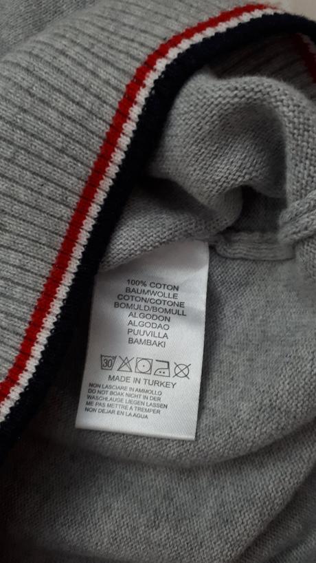 2x oblečený bavlnený pulover moncler v.152/158, 158