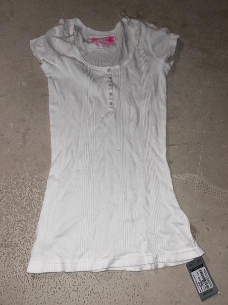 Biele basic tricko, 170 / 176