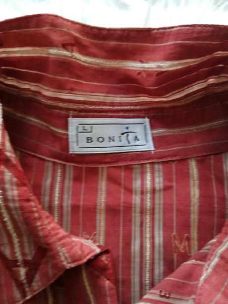 Oranžová košeľa-l/xl, xl