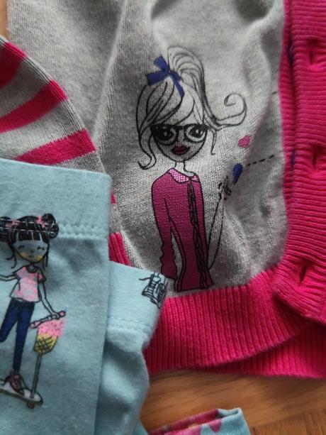 Balíček oblečka pre dievčatko cca 6 rokov, 104–116