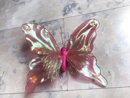 Dekoratívne motýle 2 ks, 