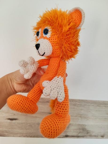 Handmade hačkovaný levík, 