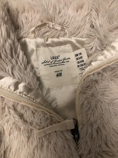 Chlpatá vesta, h&m,98