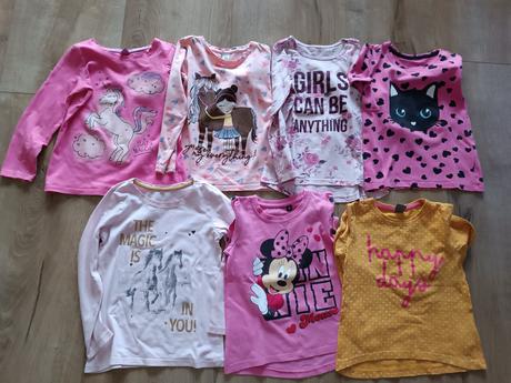 Tričká s dlhým rukávom, 104–116