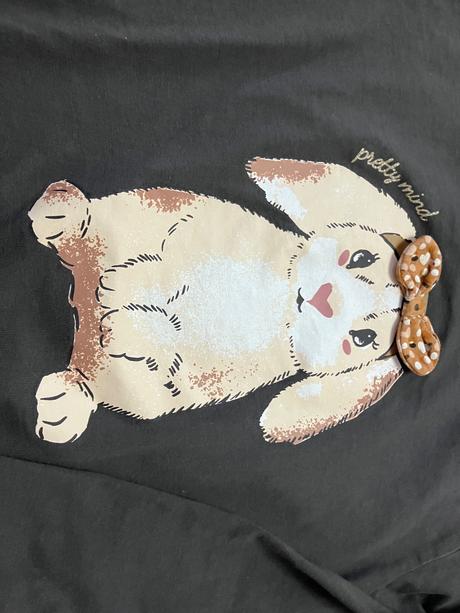 Tricko so zajkom, vertbaudet,158