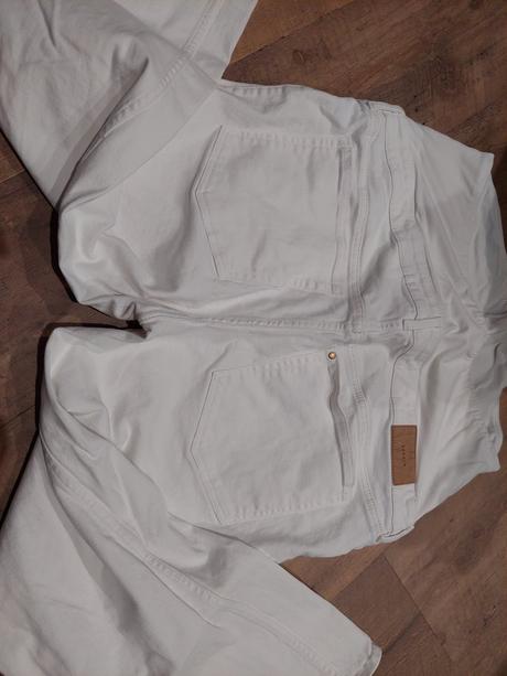 Biele tehotenske rifle, h&m,xl