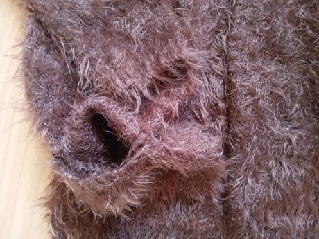 Dievčenský  hrubší svetrík, palomino,134