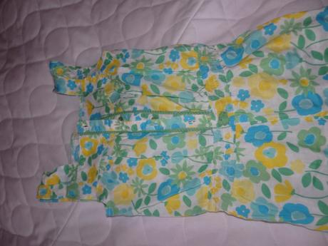 Kvietočkový overal na leto 4/5 rokov, 116