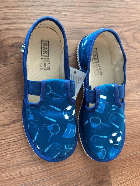 Prezuvky rak 30 modre, rak,30