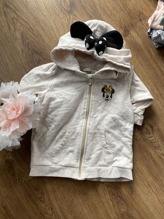 Mikina minnie, h&m,98