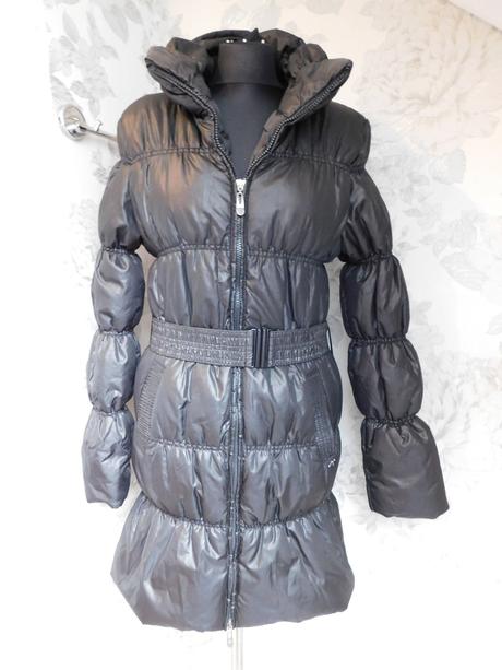 Damska trendy predlzena bunda/kabat, 38