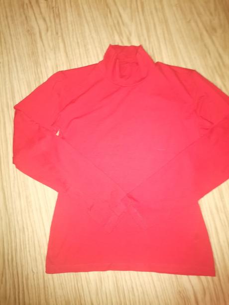 Dámsky rolák červený veľ. s, s