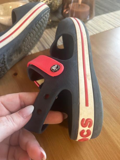 Crocs junior sandále j3, crocs,35