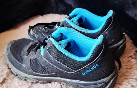 Detska turisticka obuv, quechua,38