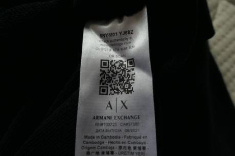 Armani exchange ikonicka luxusna damska  m/l, armani,l