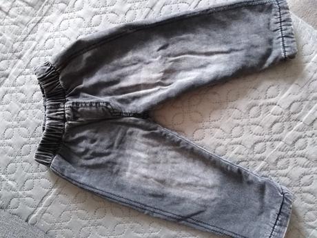 Riflove nohavice zateplene veľ. 74-80, 74