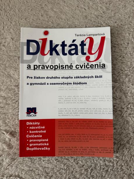 Diktáty a pravopisné cvičenia,
