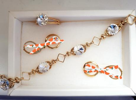 Swarovski set, swarovski