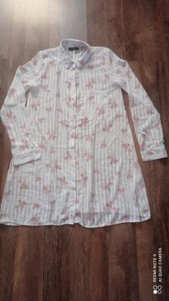 Dámska predĺžená košeľa, s