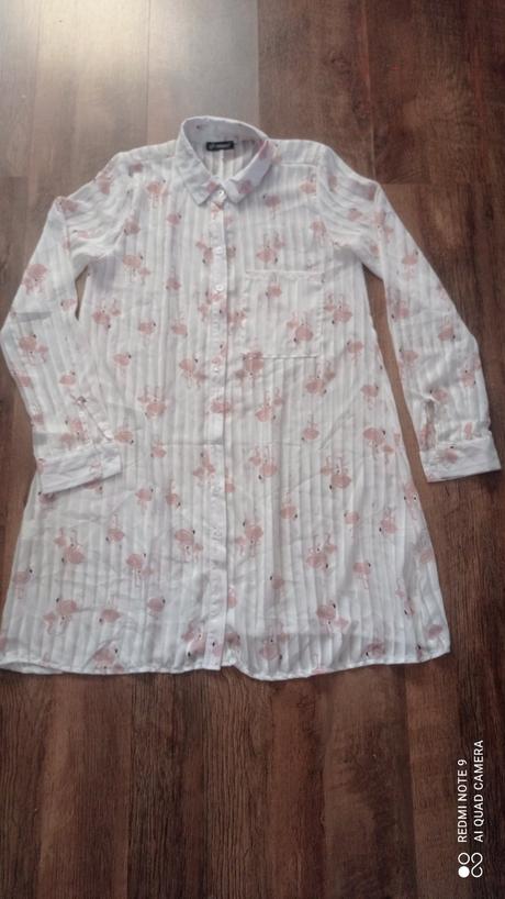 Dámska predĺžená košeľa, s