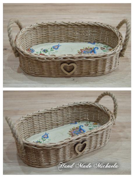 Košíky oválneho tvaru,