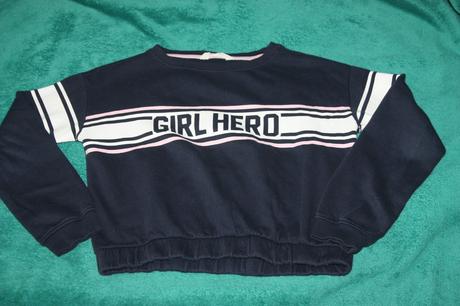 Mikina-croptop 146/152, h&m,146