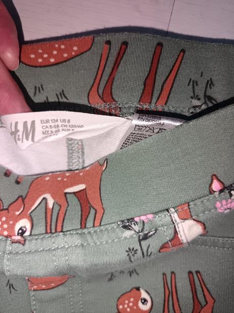 H&m teplejšie legíny, h&m,134
