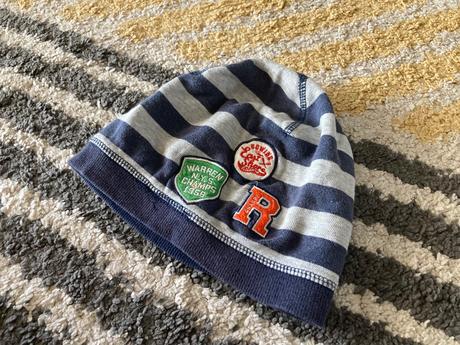 Pásikavá čiapka 86/92, h&m,86