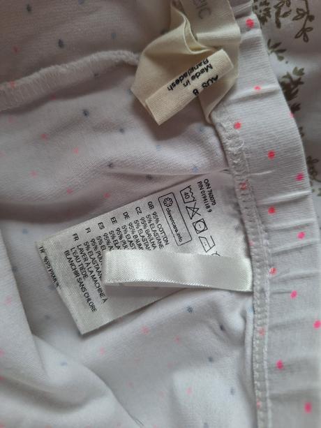 3/4 leginky, h&m,128