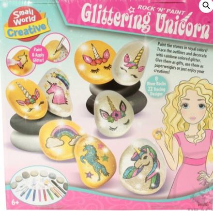 Kreatívna sada na maľovanie kameňov 22 dielov,