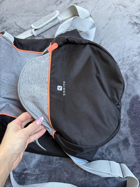 Športová taška, domyos