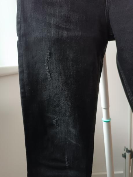 Džínsy zara s výšivkou, zara,38