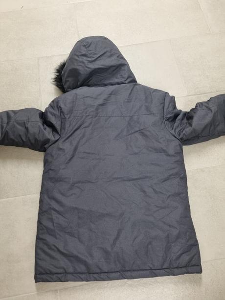 Veľmi teplá zimná parka s kožušinou, primark,158