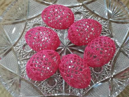 Háčkované vajíčka - a28, 