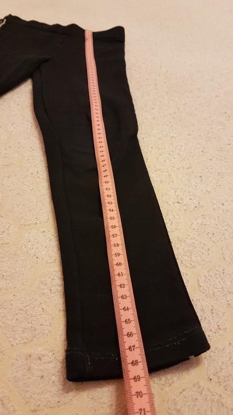 Dievčenské mierne zateplené legíny veľ.128, 128