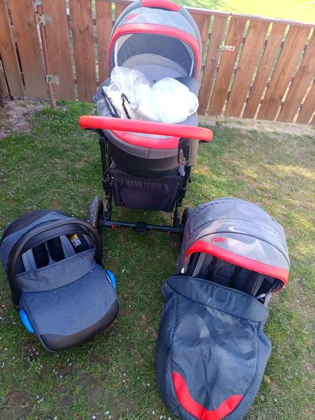 Kočík trojkombinacia camarelo, camarelo,camarelo baleo