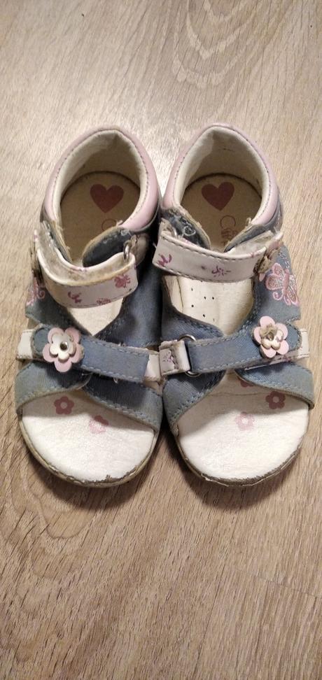 Sandálky, cupcake,22