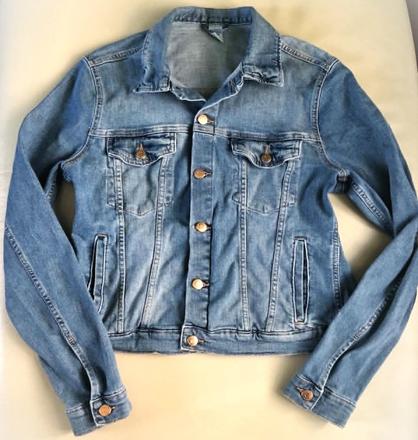 Xl riflová bunda h&m, 42/44, h&m,xl