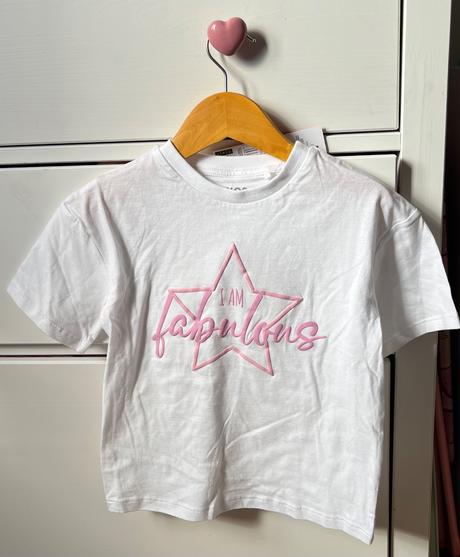 Nové biele tričko, f&f, 104, f&f,104