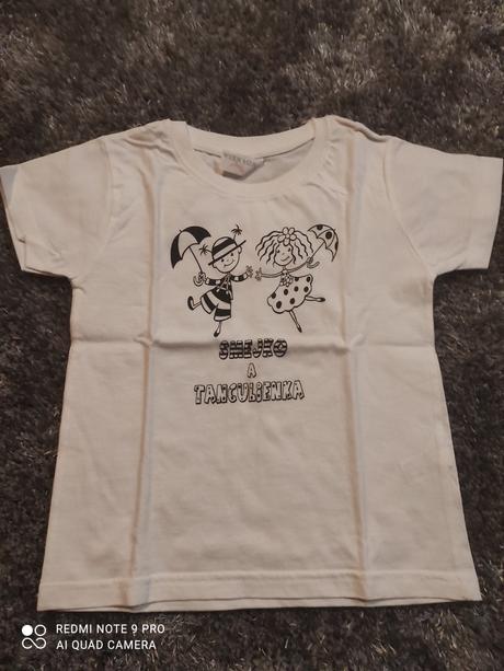 Tričko smejko a tanculienka 110, 110